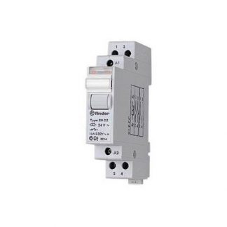 Relevador de trinquete  16 A 250vac 2na 2nc bobina 24vdc