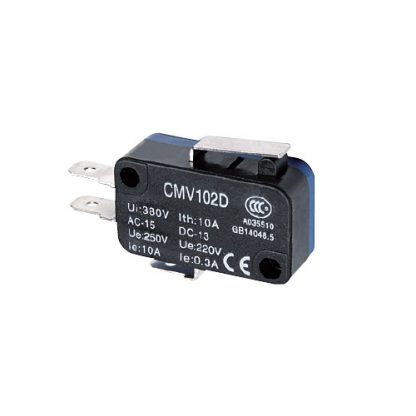 CMV102D Microswitch actuador corto 15 A 250vac com na nc