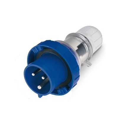 Clavija Aerea 2p+T 32a 220v 6h Azul IDE IDE2104