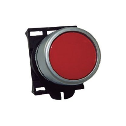 PPPNC1L Boton pulsador opaco con retencion 22mm