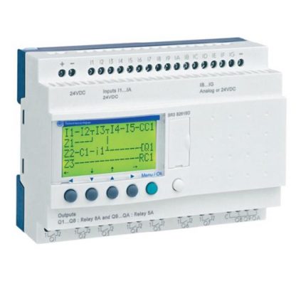 Relevador inteligente alimentacion de 100-240vac telemecanique  16 entredas  digitales 10 salidas relevador