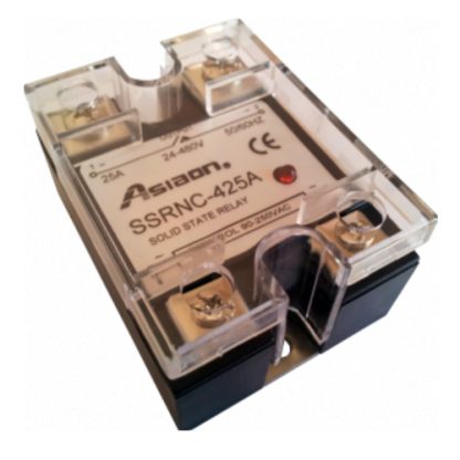 Relevadores de Estado solido 25A 480vca control 80-250vca