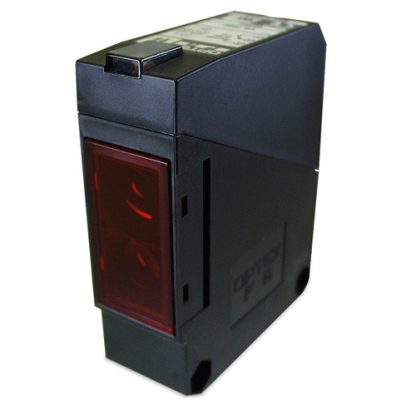 Sensor difuso 1.3m  salida a relay con retardo de tiempo 0.1 a 10seg ip67 alimentacion 24-240vca/cd