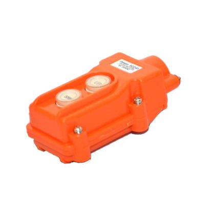 Botonera colgante 2 pulsadores 5A. 250VCA