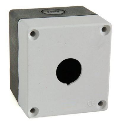 Caja Plastica para botoneras 22mm Dixsen DN LAYBOX01 de 1 barreno